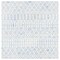 Safavieh Blossom Hand Tufted Rectangle Area RugBlue & Ivory 8 x 10 ft. BLM115M-8 - alternate 3